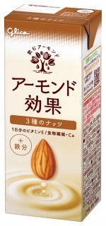 アーモンド効果 3種のナッツ 200ml　パッケージ画像